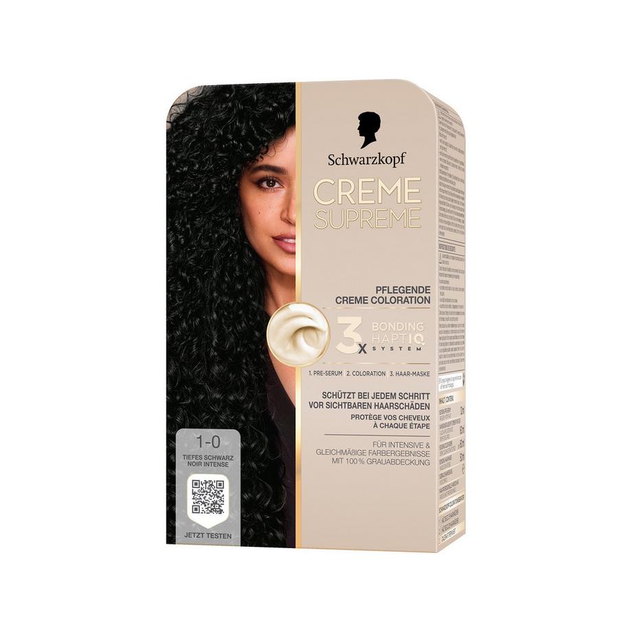 Creme Supreme  Coloration 1-0 Noir profond 