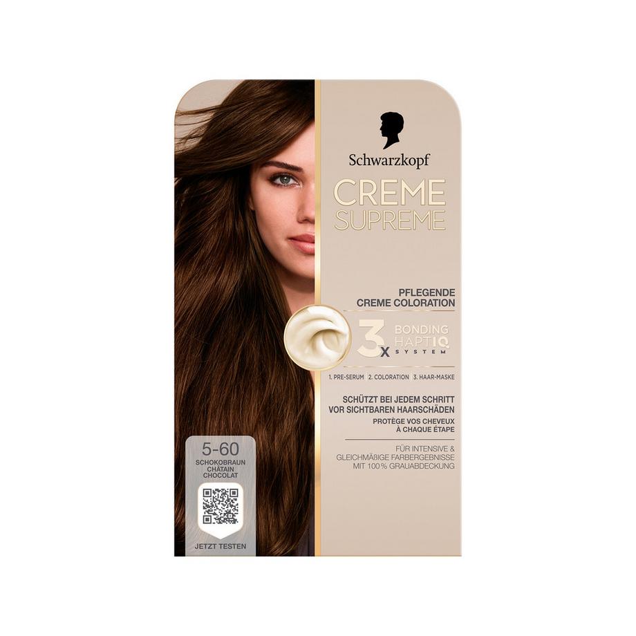 Creme Supreme  Coloration 5-60 Schokobraun 