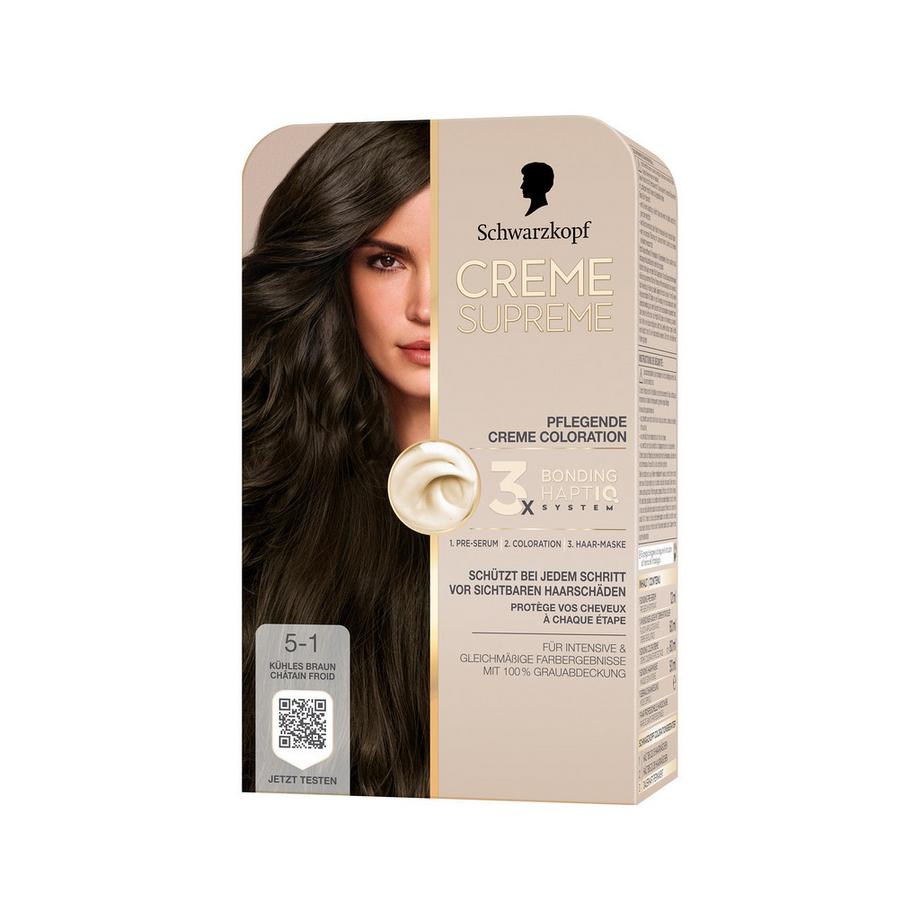 Creme Supreme  Coloration 5-1 Kühles Braun 