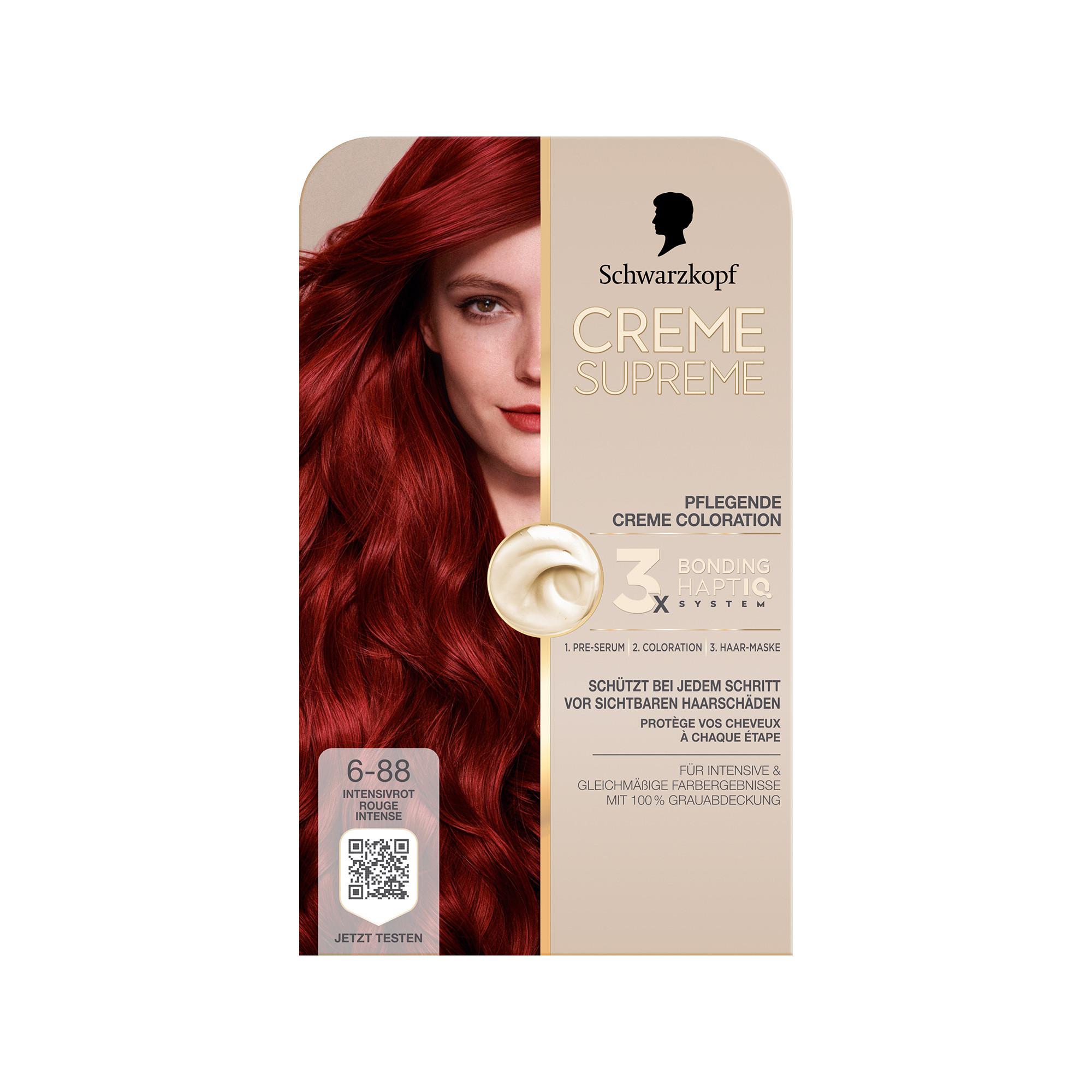 Creme Supreme  Coloration 6-88 Intensivrot 