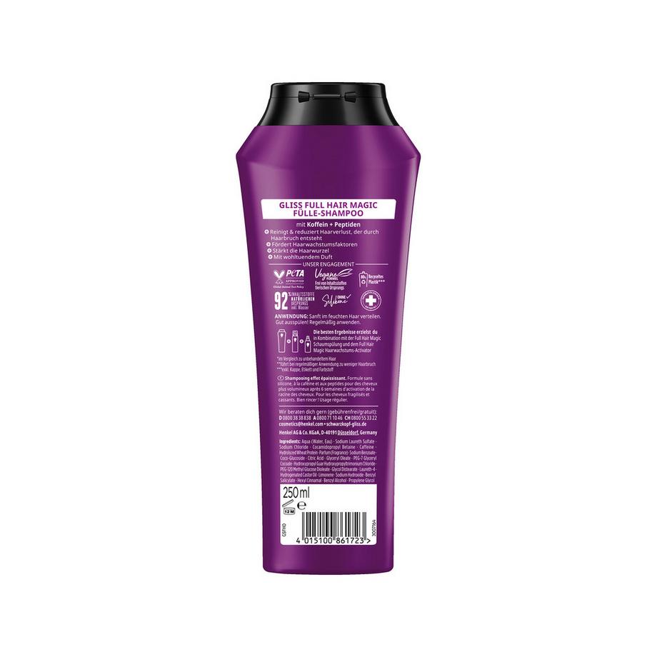 GLISS KUR  Shampoo Full Hair Magic 