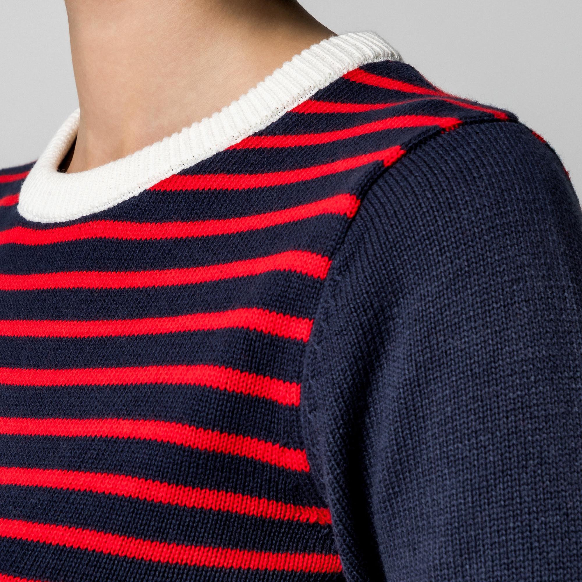 Manor Woman Maglione a Righe Maniche 3/4  