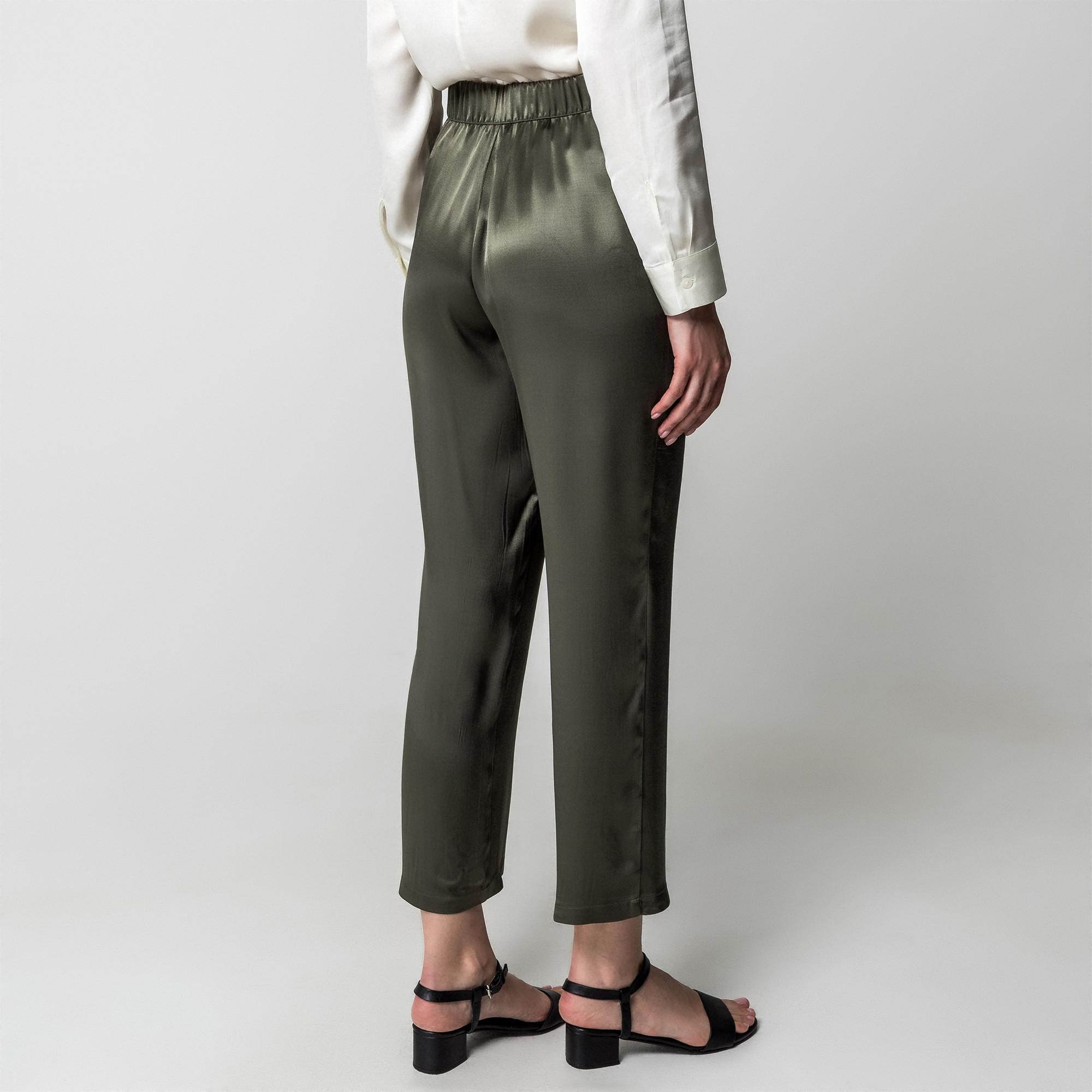 Manor Woman Pantaloni Raso Gamba Dritta  