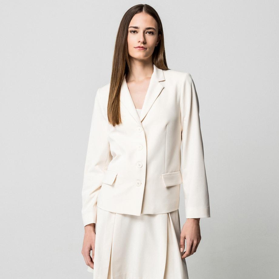 Manor Woman Einreihiger Slim Fit Blazer  