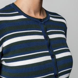 Manor Woman Cardigan a Righe  