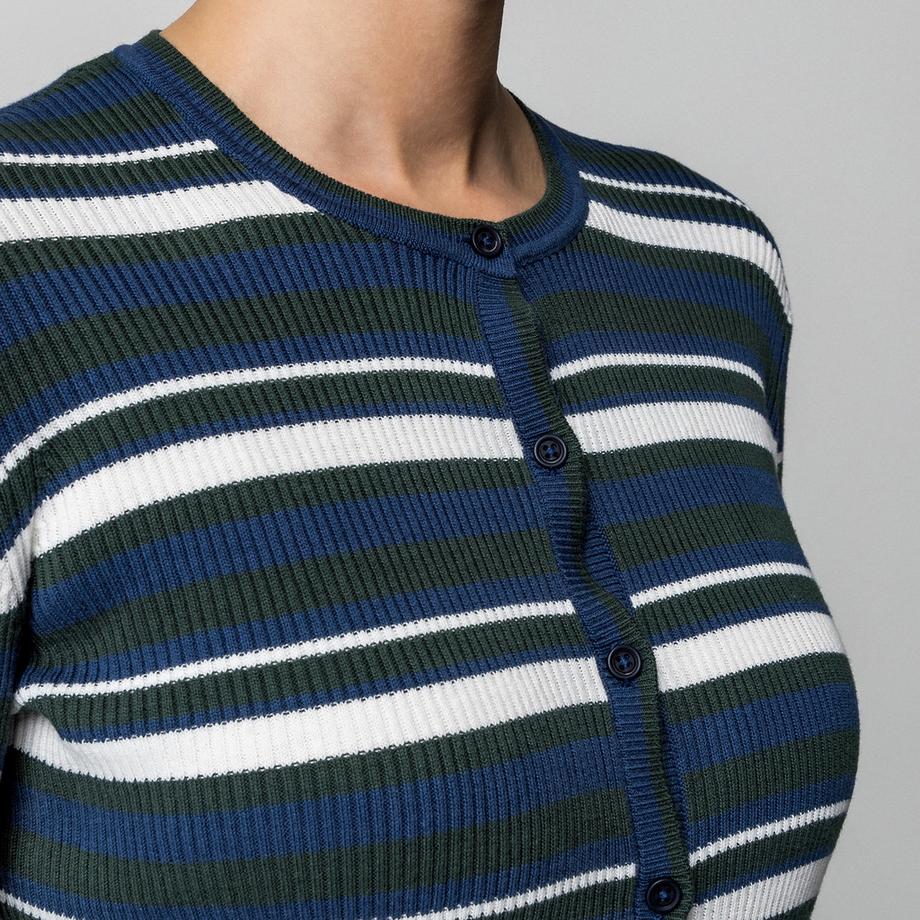 Manor Woman Cardigan Rayé  