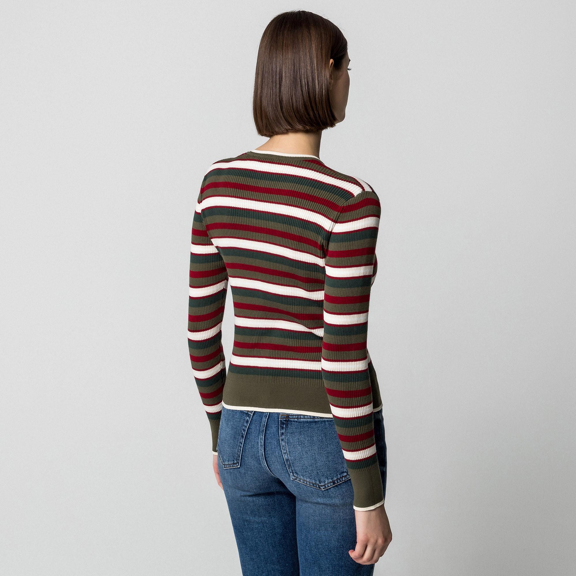 Manor Woman Gestreifter Cardigan  