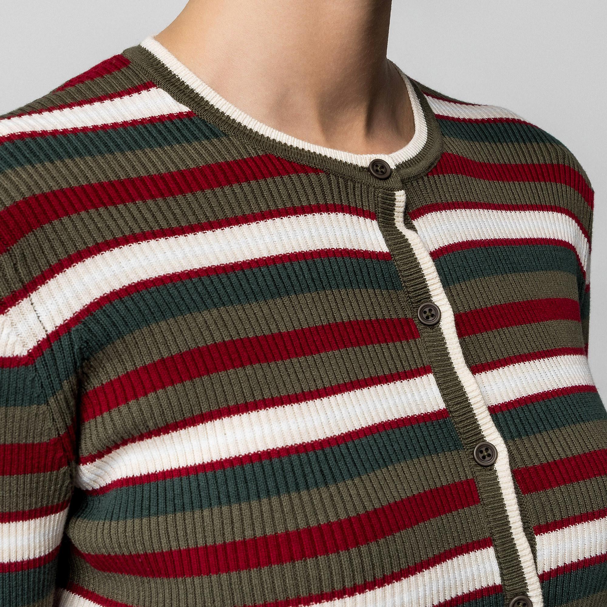 Manor Woman Gestreifter Cardigan  