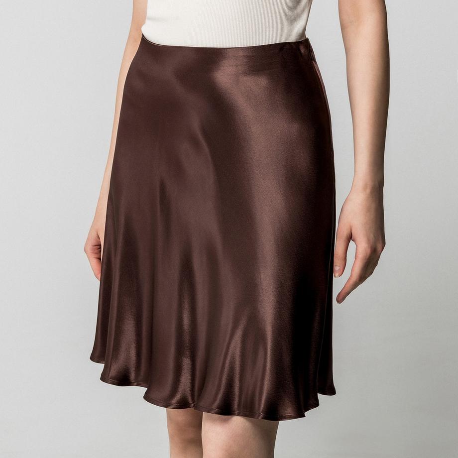 Manor Woman Mini-jupe Satin Uni  