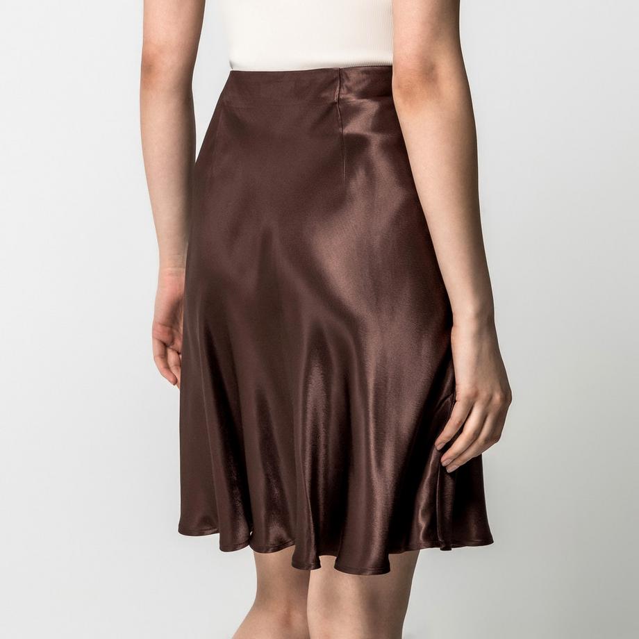 Manor Woman Mini-jupe Satin Uni  