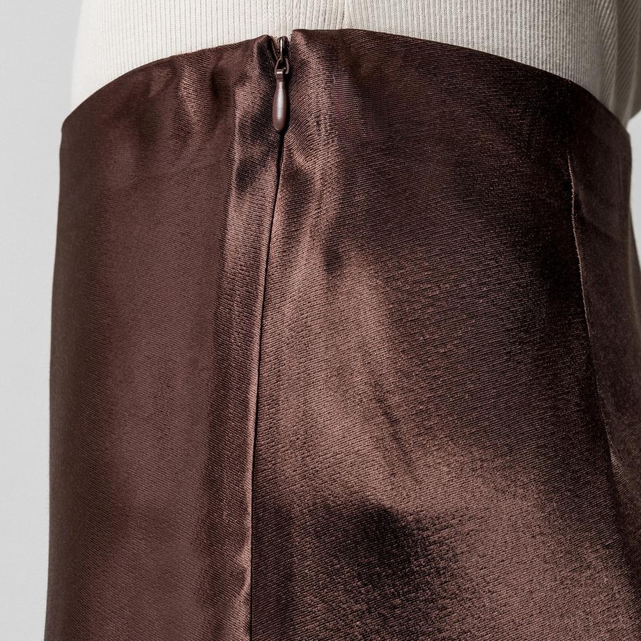 Manor Woman Mini-jupe Satin Uni  