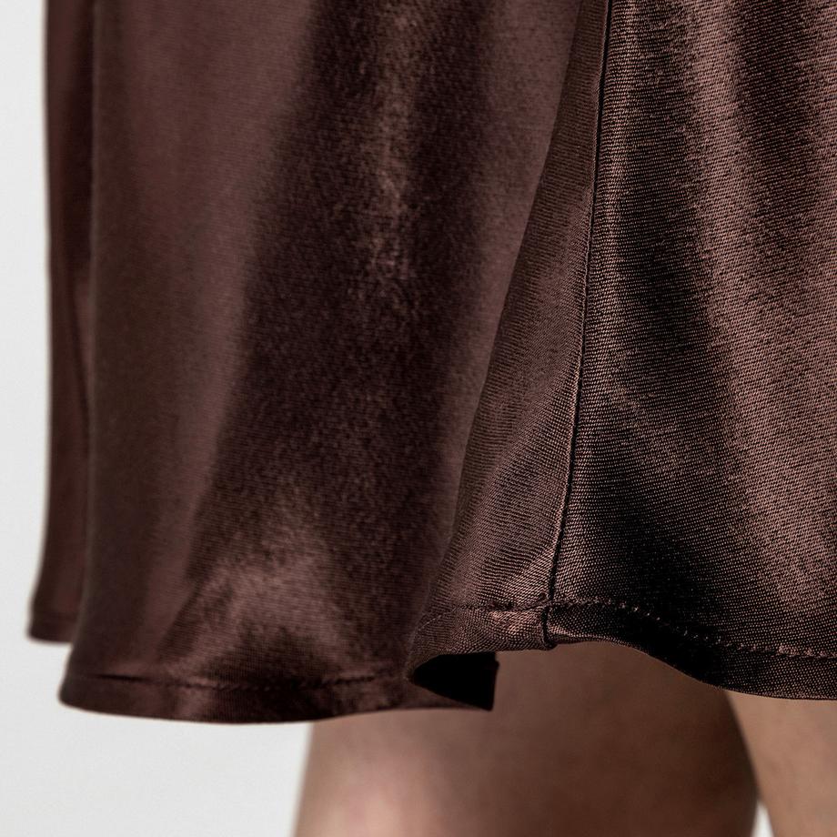 Manor Woman Mini-jupe Satin Uni  