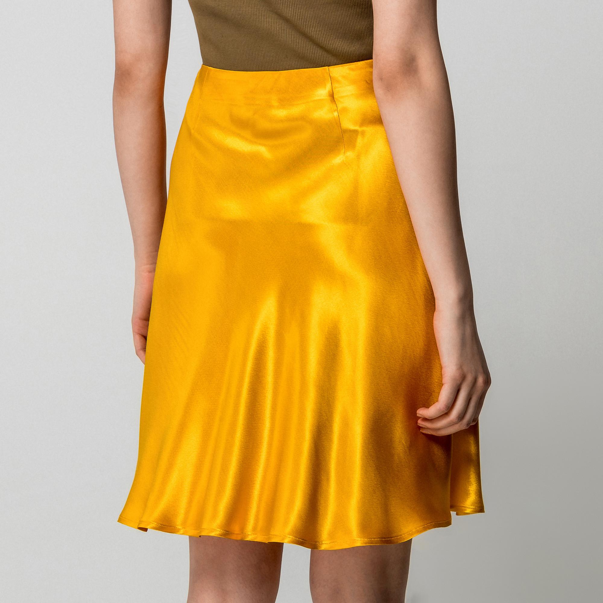 Manor Woman Minirock Satin Uni  