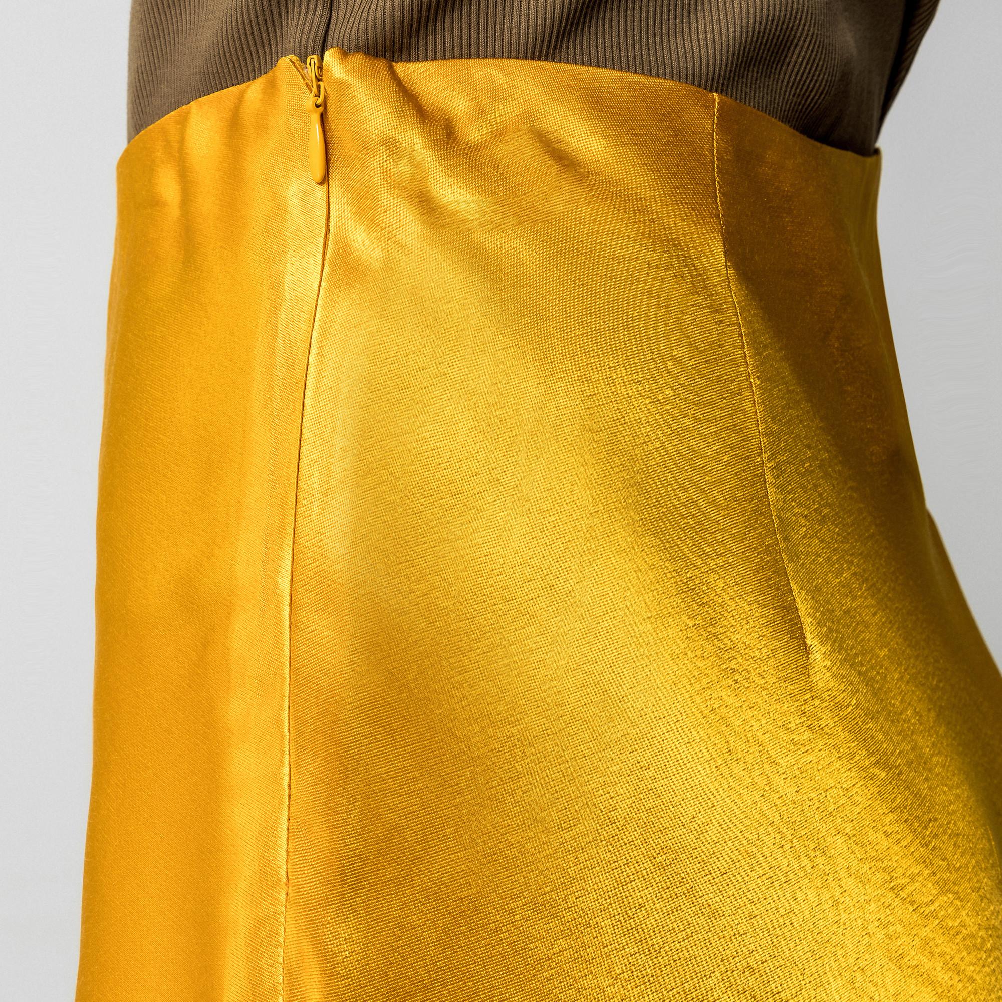 Manor Woman Minirock Satin Uni  