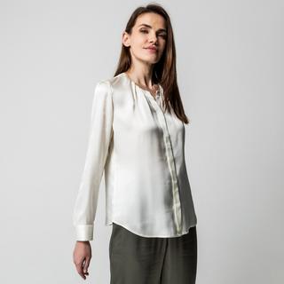 Manor Woman Satin Langarm Bluse  