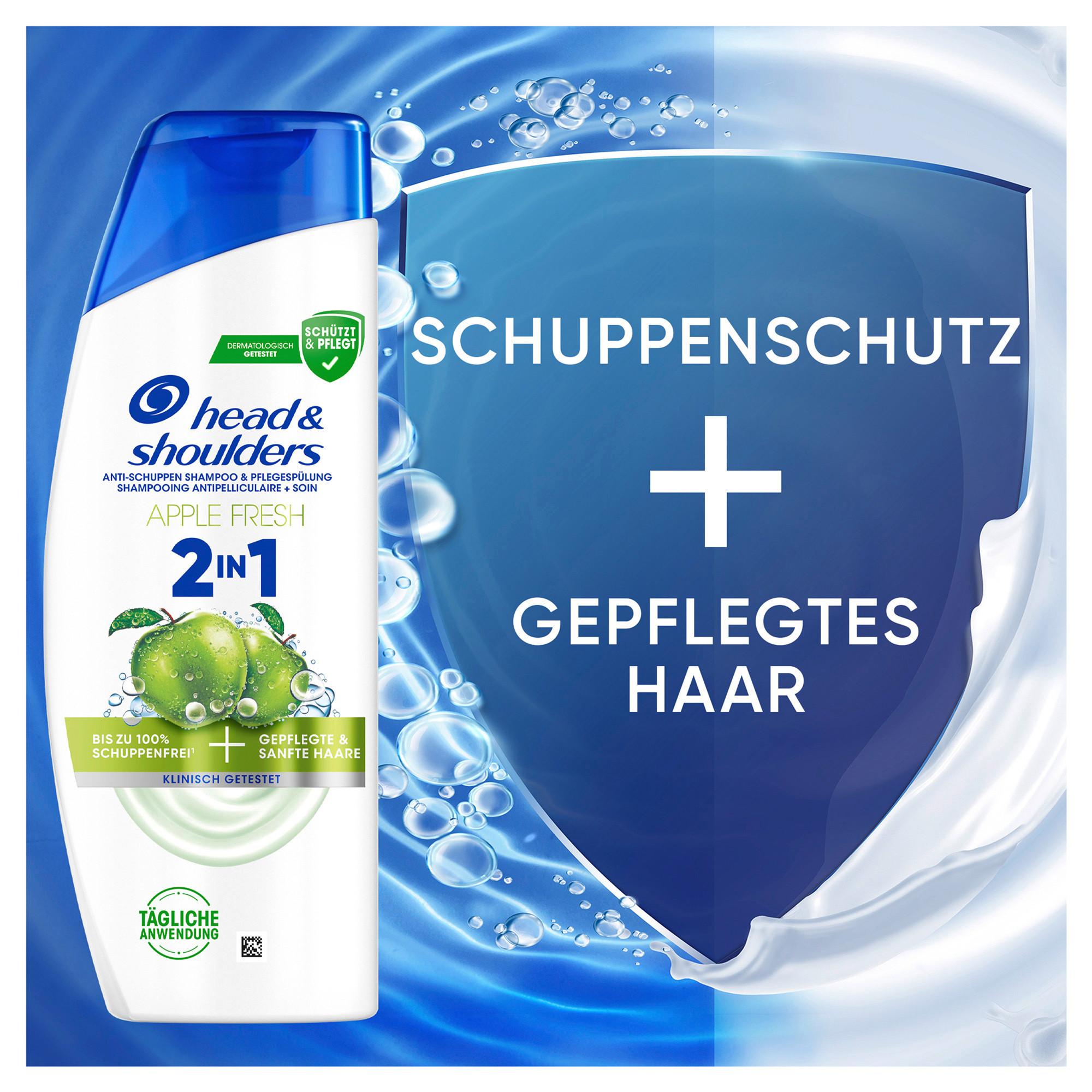 head & shoulders  Apple Fresh 2in1 Anti-Schuppen-Shampoo 