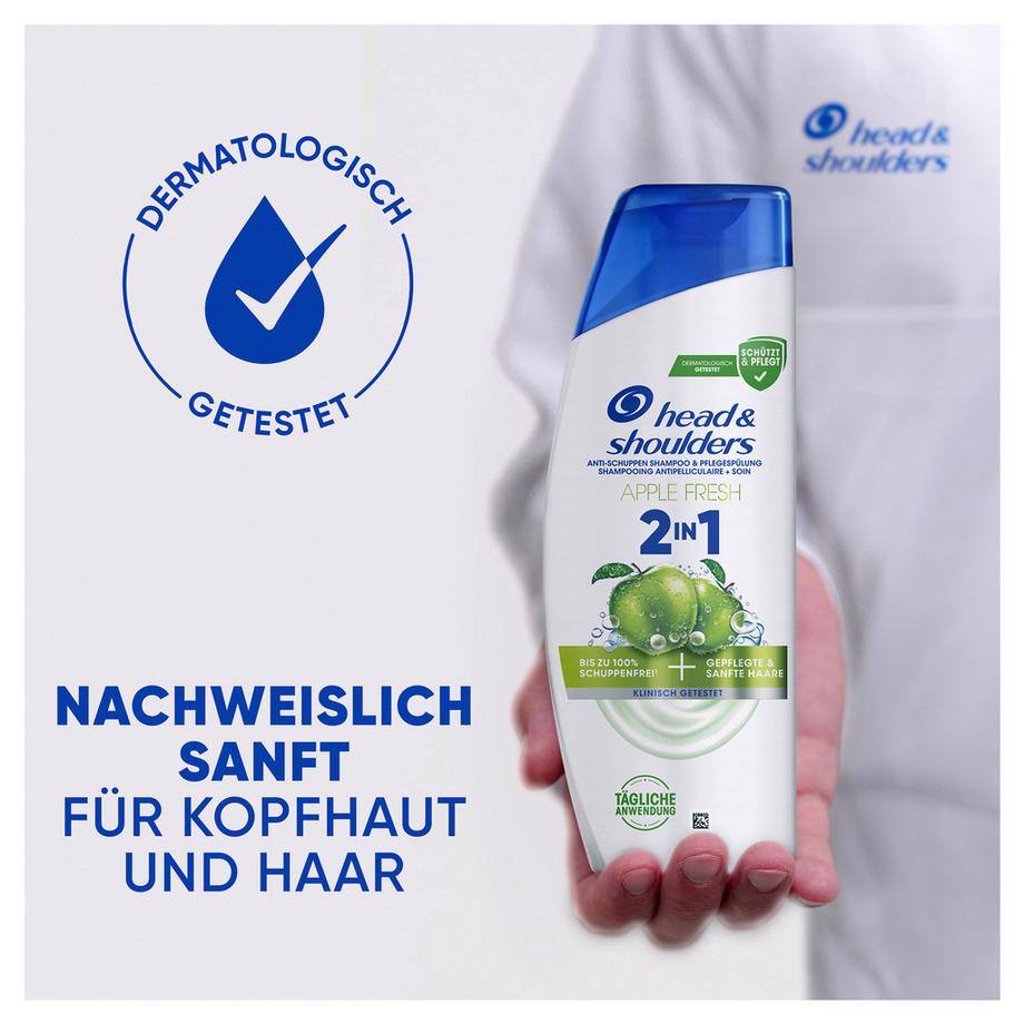 head & shoulders  Shampooing antipelliculaire Apple Fresh 2in1 