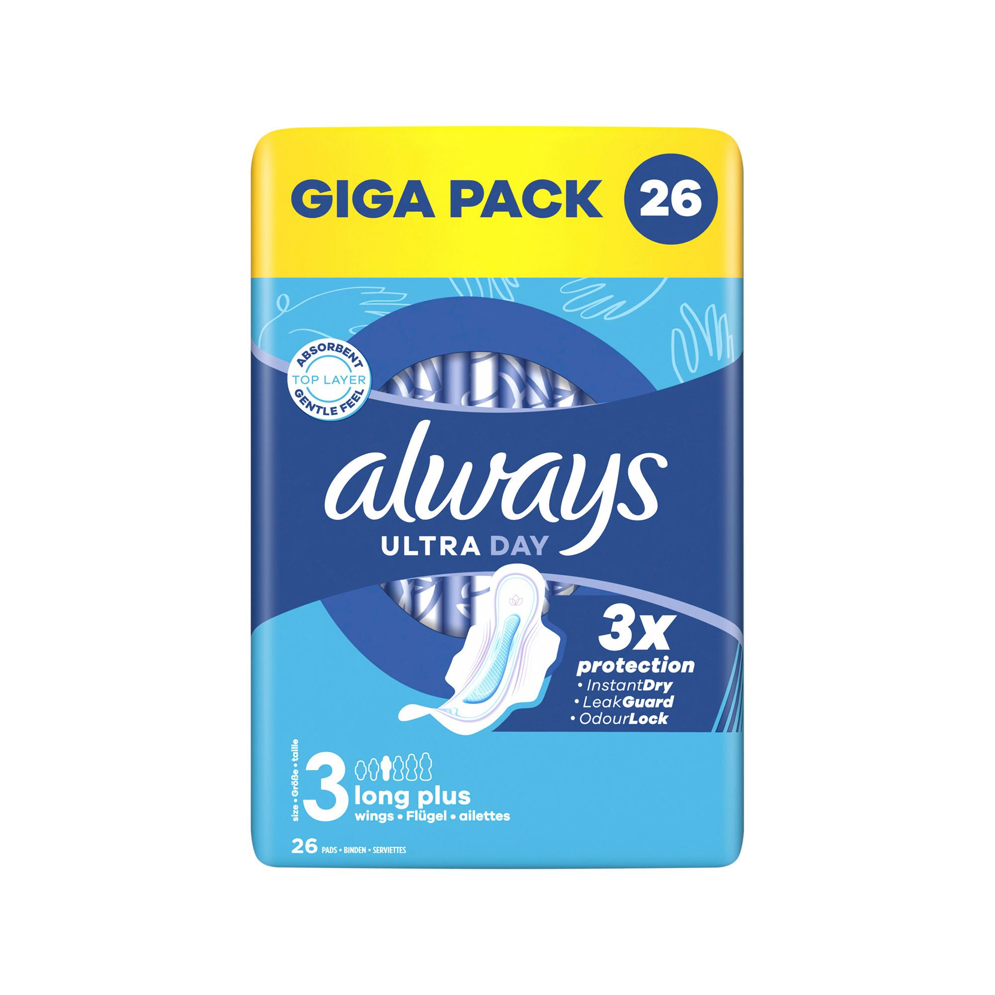 always  Serviette hygiénique Ultra Long Plus (taille 3) 