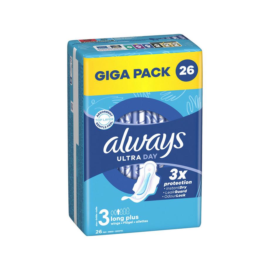 always  Asciugamani ultra igienici Long Plus (taglia 3) 