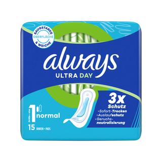 always  Serviettes hygiéniques Ultra Day Normal (taille 1) 