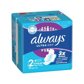 always  Serviette hygiénique Ultra Day Long (taille 2) 