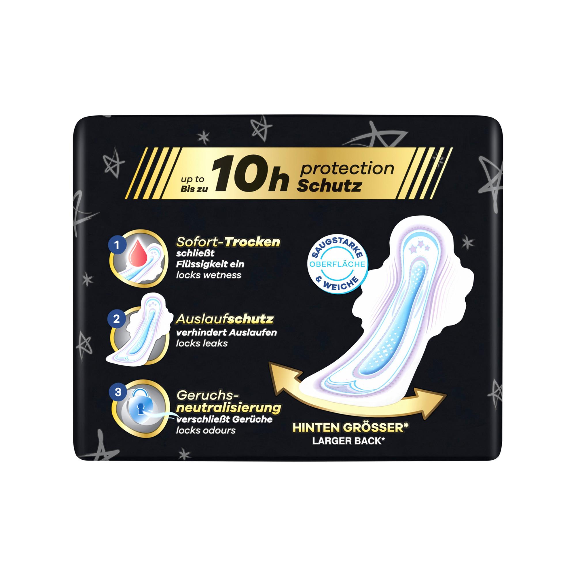 always  Serviette hygiénique Ultra Secure Night (taille 4) 