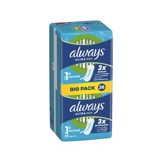 always  Serviettes hygiéniques Ultra Day Normal (taille 1) 