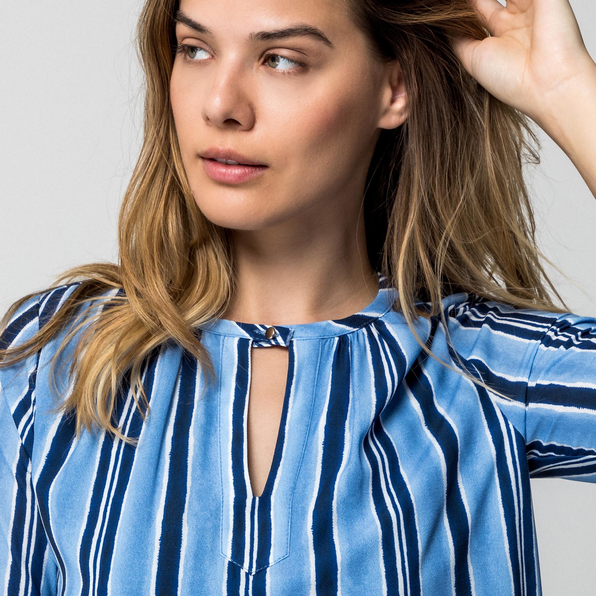 Manor Woman Freizeit Mini Kleid mit All-over-Print  