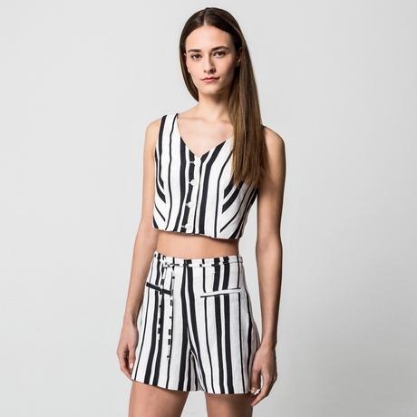 Manor Woman Short en lin  