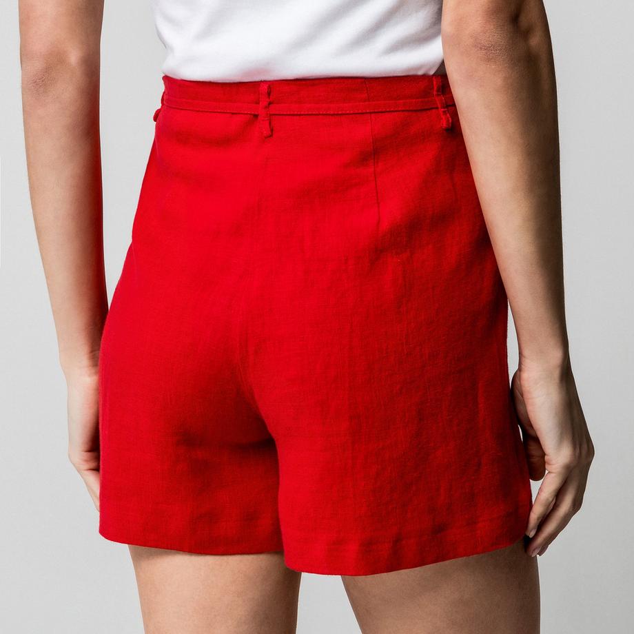 Manor Woman Short en lin  