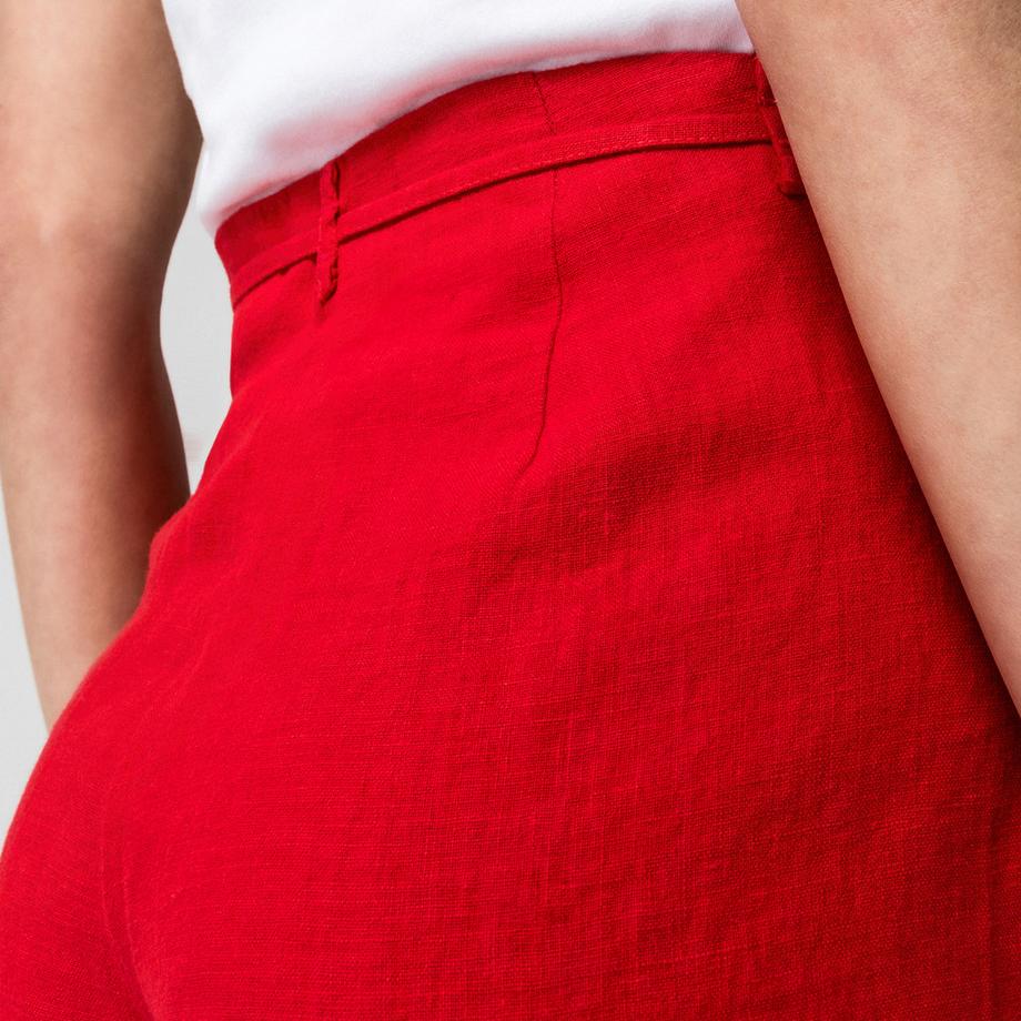 Manor Woman Short en lin  