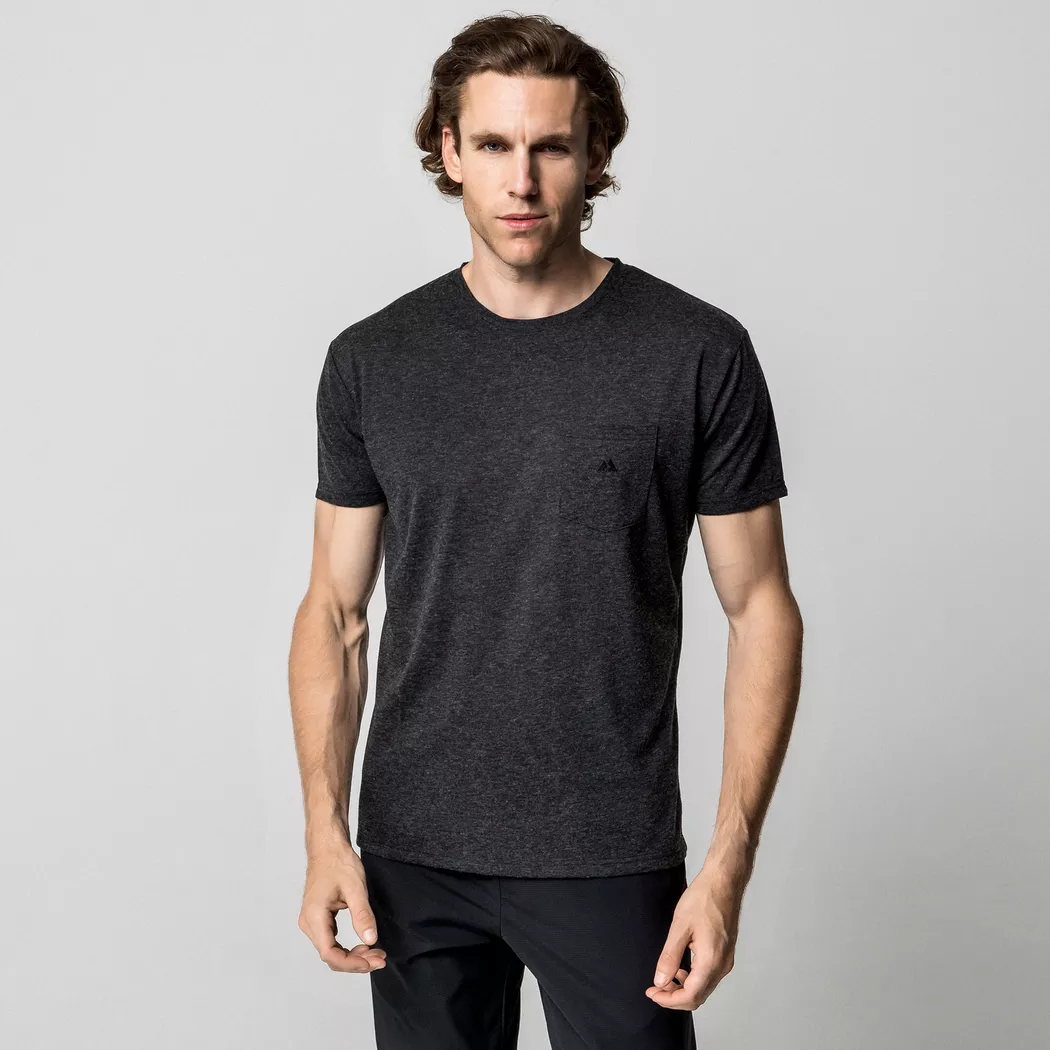 Manor Sport - T-Shirt, kurzarm, für Herren, Black, Größe XL 2