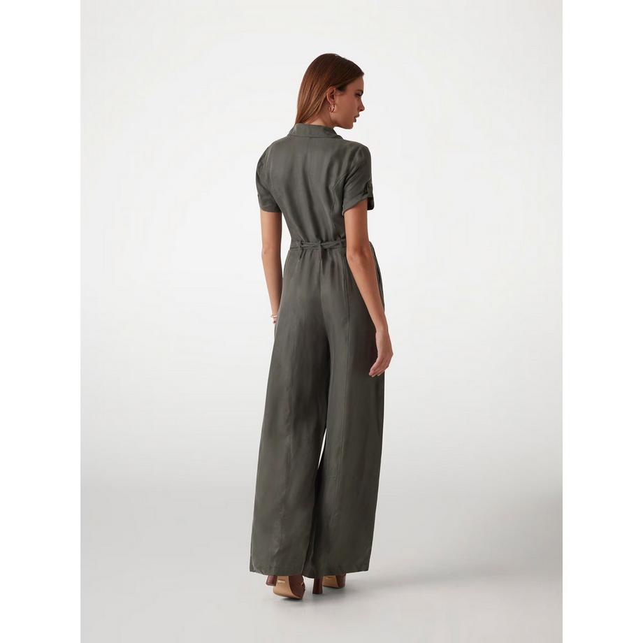 GUESS Overall Kurzarm Jumpsuit mit Gürtel  