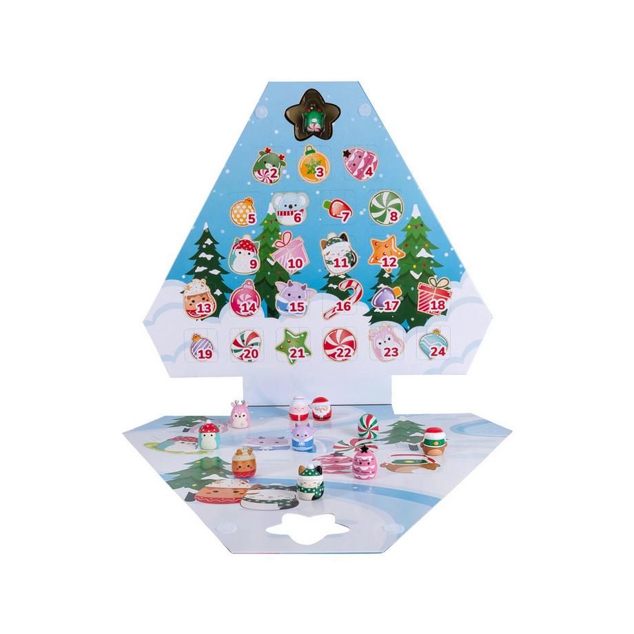 Squishmallows  Squishalongs calendrier de l'Avent 