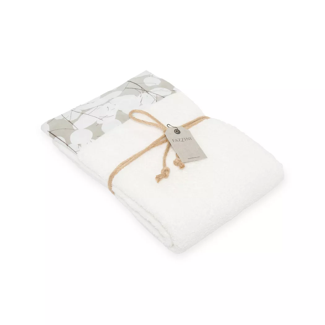 Fazzini Bath Towel Gray 100x150 cm