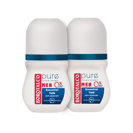 BOROTALCO  Deo Men Pure Roll On DUO 