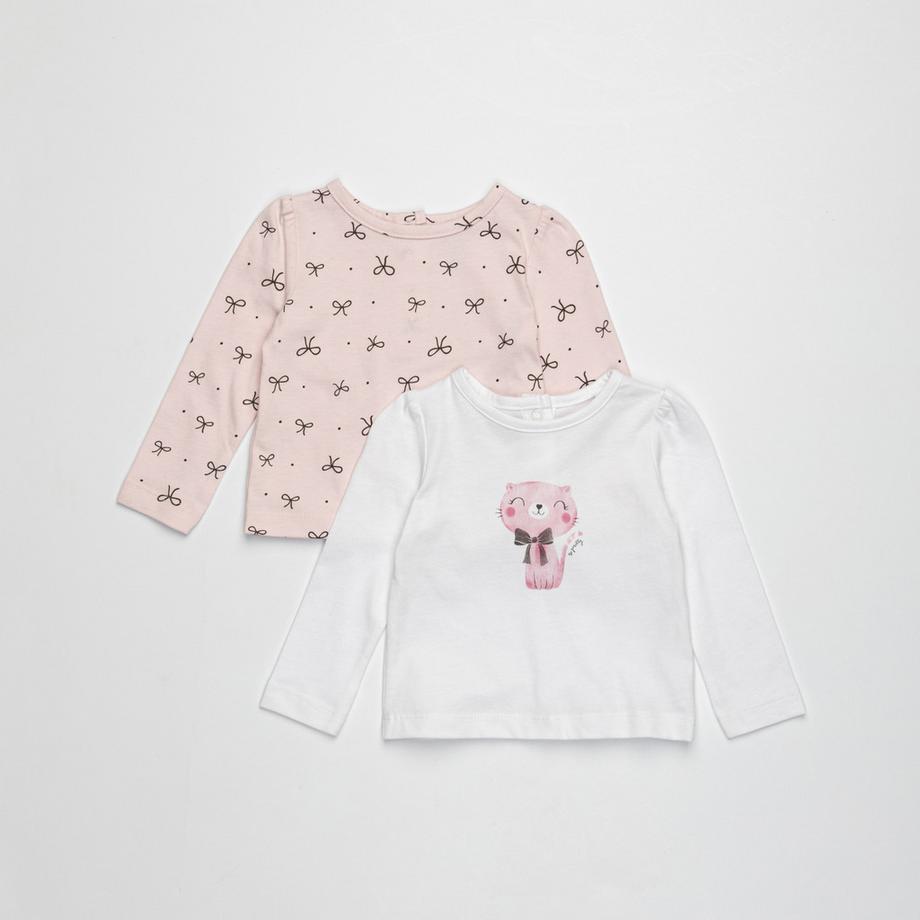 Manor Baby  T-shirt, maniche lunghe, 2-pack 