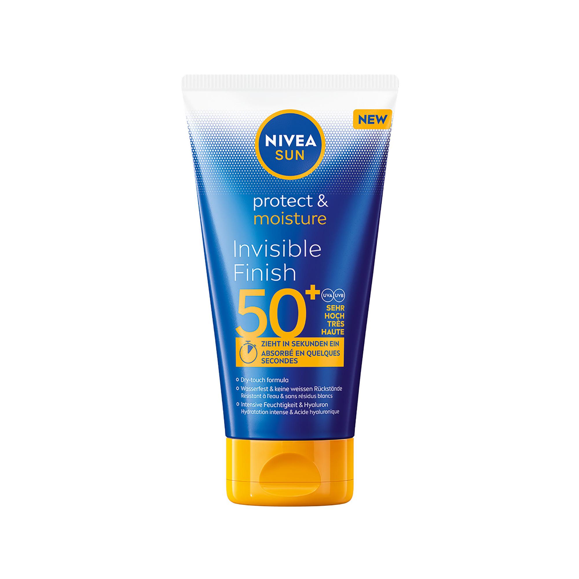 NIVEA  Protect & Moisture Invisible Finish FP 50+ 