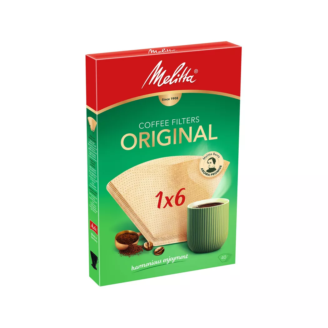 Melitta - Filtertüten, 16x24cm, Braun