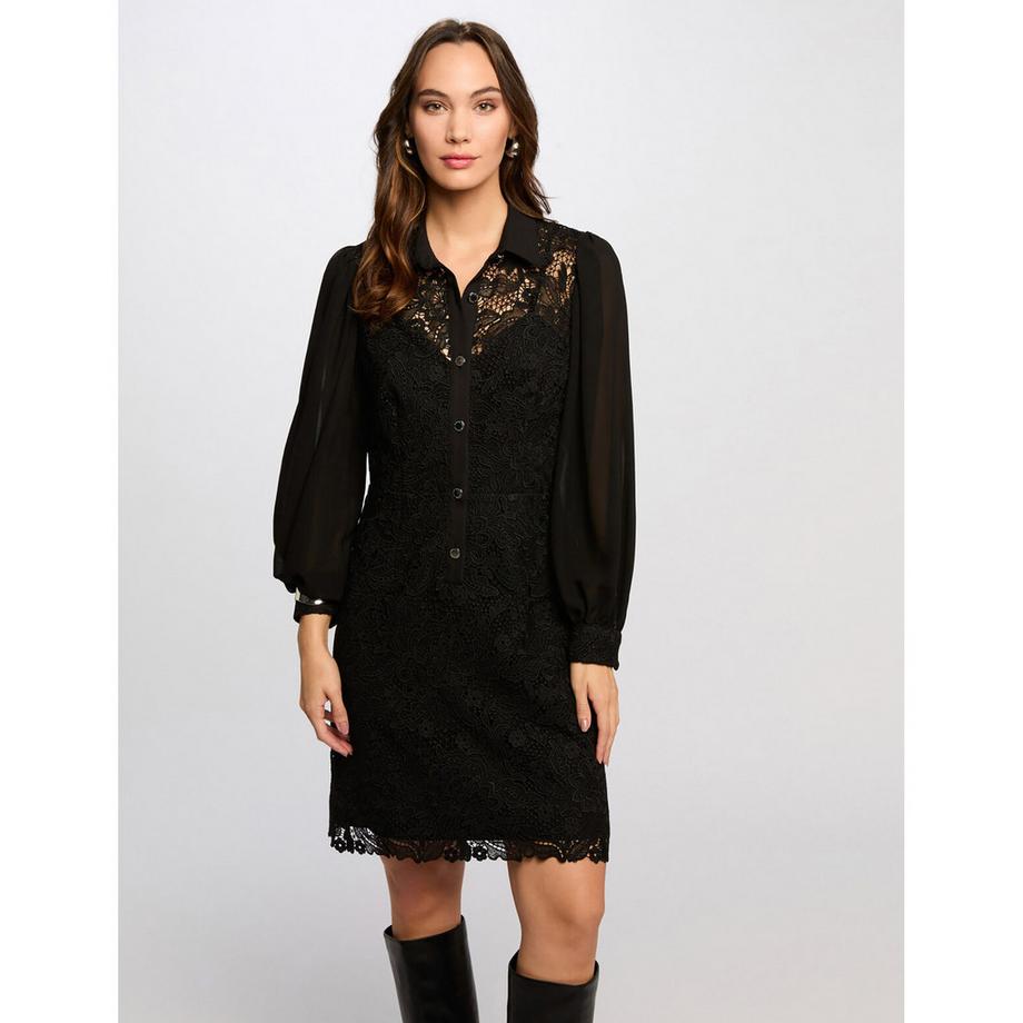 MORGAN Spitzen Minikleid  