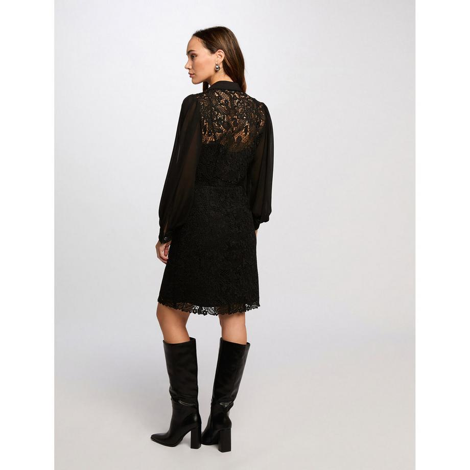 MORGAN Spitzen Minikleid  