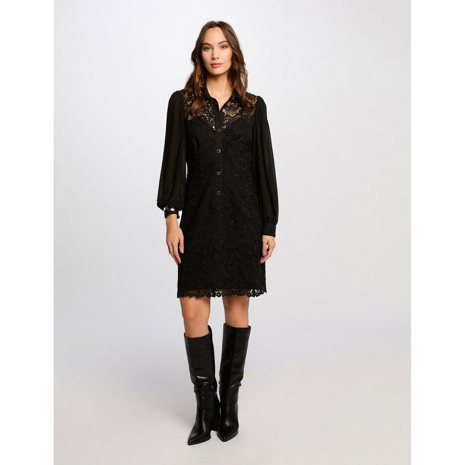 MORGAN Spitzen Minikleid  