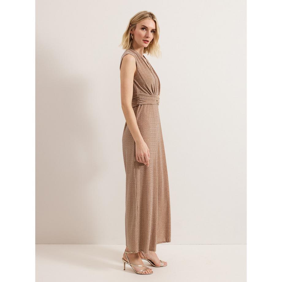 Phase Eight Brea Ärmelloser V-Ausschnitt Jumpsuit mit weitem Bein  