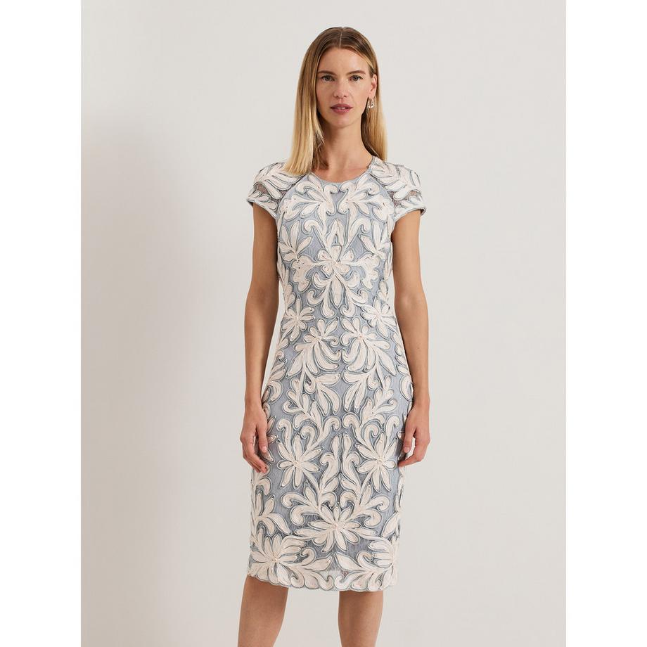 Phase Eight Karima Besticktes Blumenkleid  