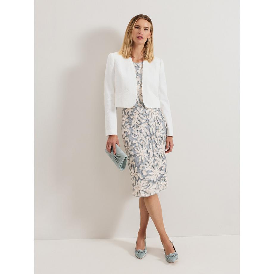 Phase Eight Karima Besticktes Blumenkleid  