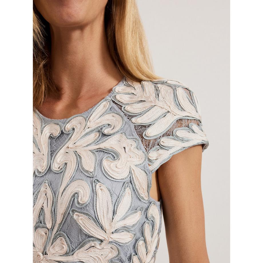 Phase Eight Karima Robe Fleurie Brodée  