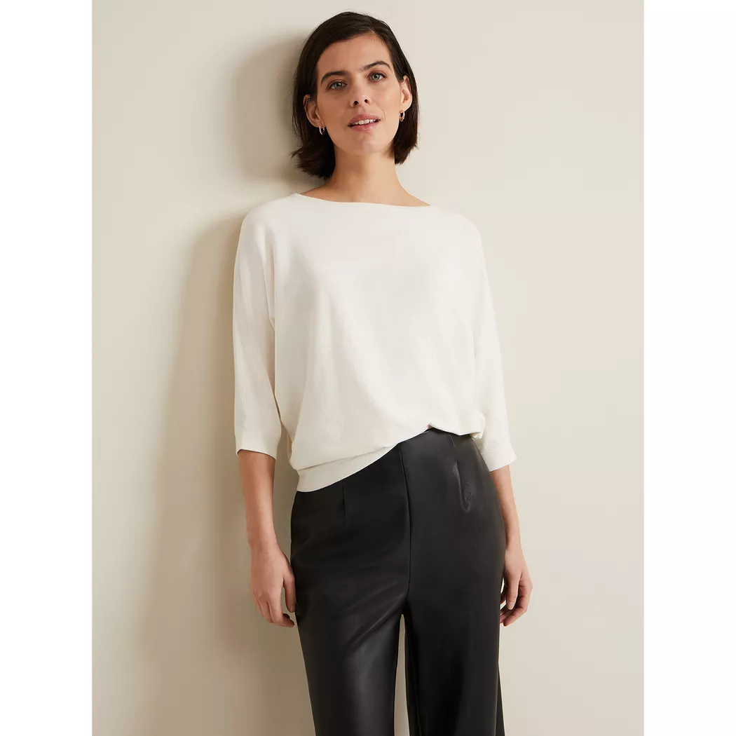 Phase Eight - Pullover, für Damen, Elfenbein, Größe L 5