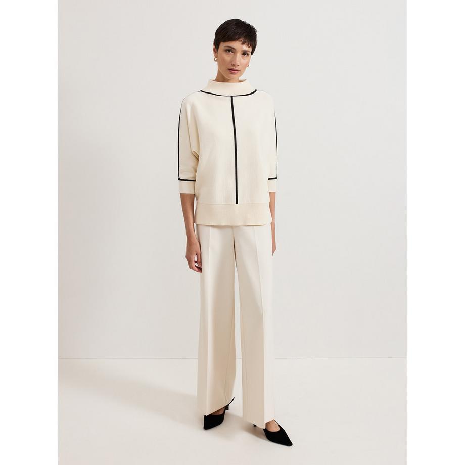 Phase Eight Hallie Pullover mit Kontrastbesatz  