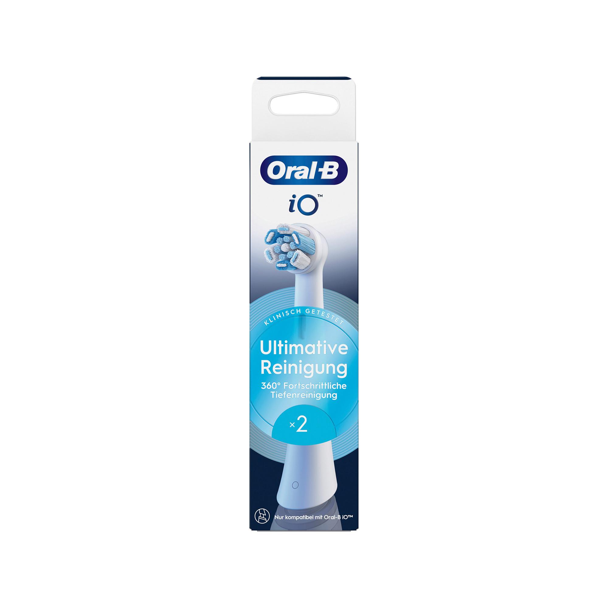 Oral-B Oral-B Testine di ricambio iO Ultimative Reinigung 2 pzi 