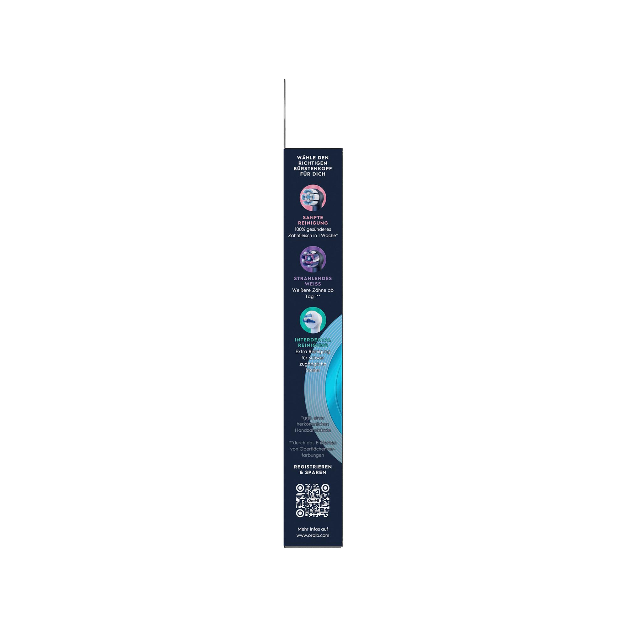 Oral-B Oral-B Testine di ricambio iO Ultimative Reinigung black 2 pzi 